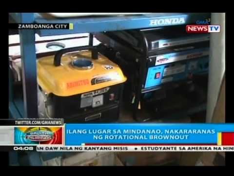 BP: Ilang lugar sa Mindanao, nakararanas ng rotational brownout