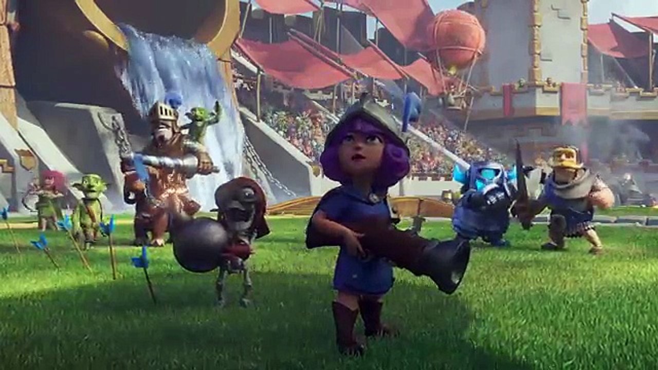 Novos ''Comerciais de Clash Royale'' Animações - Clash Royale