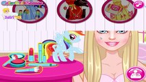 Barbie My Little Pony Makeover - New Barbie Games For Kids