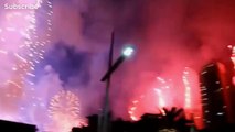 Dubai(UAE) New Year 2017 Fireworks | New Year events in Burj Khalifa Dubai