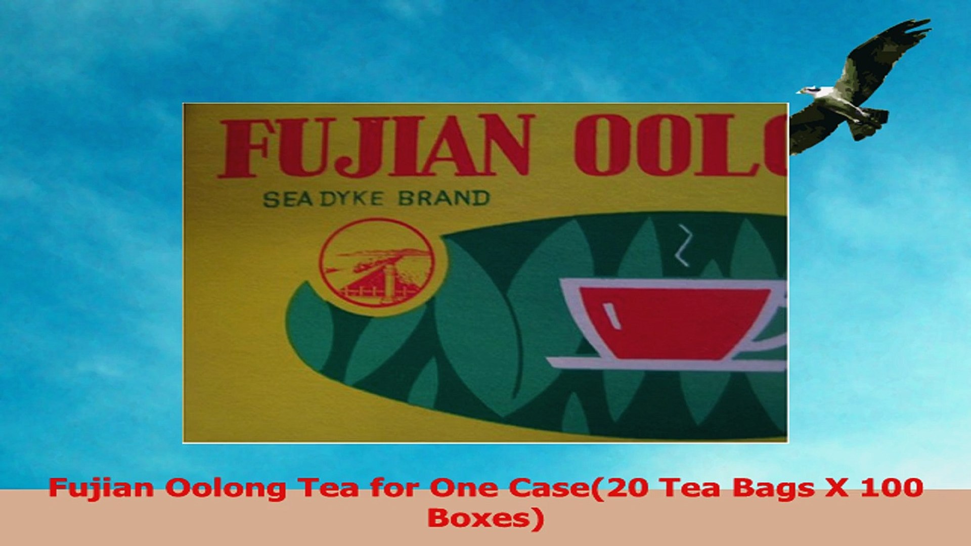 Fujian Wuyi Wulong Oolong Tea Bags 60 Bags
