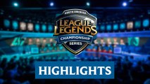 Highlights: FlyQuest vs Counter Logic Gaming Game 1 - 2017 NA LCS Spring Split Week 2