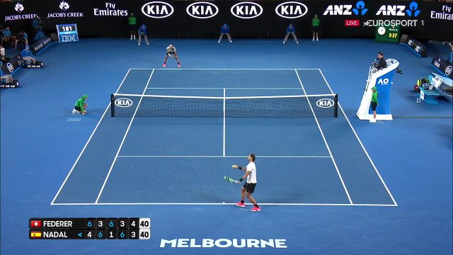 Le point incroyable entre Roger Federer et Rafael Nadal