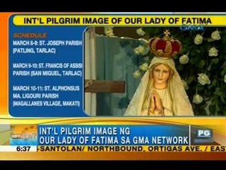 Our Lady of Fatima int'l pilgrim image on its third PH visit | Unang Hirit