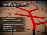 Saksi: Bahagi ng EDSA at ilang kalye, isasara para sa People Power anniversary