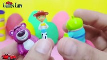 Jada Stephens Cars Play Doh Surprise Eggs Frozen Hello Kitty Disney Toys