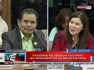 NTVL: Sagutan ni Sen. Cayetano at MILF panel chair Iqbal sa Senate hearing