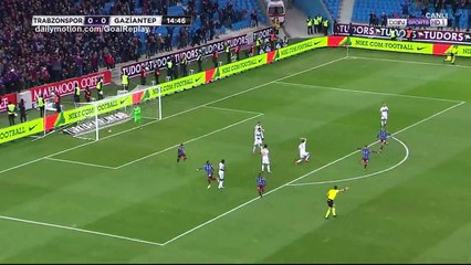 Fabian Castillo Goal HD - Trabzonspor 1 - 0 Gaziantepspor - 29.01.2017
