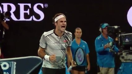 Tears of joy for the champ #Federer #AusOpen 2017