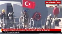 Genelkurmay Başkanı Akar'dan Kardak'a Sürpriz Ziyaret