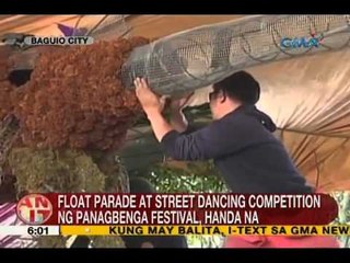 UB: Float parade at street dancing competition ng Panagbenga Festival, handa na