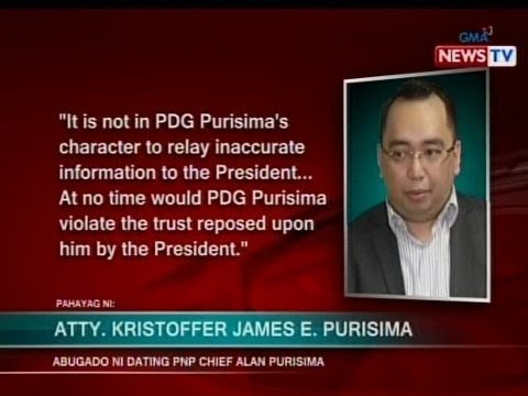 SONA: Purisima, itinangging nagsinungaling siya kay PNoy ukol sa takbo ng operasyon sa Mamasapano