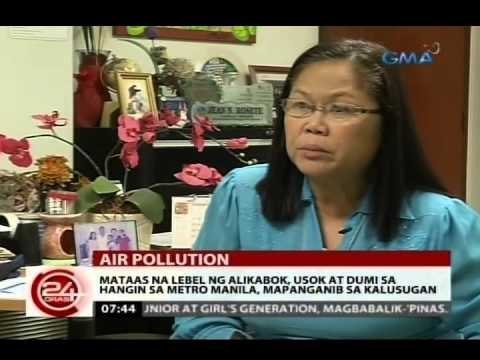 Mataas na lebel ng alikabok, usok at dumi sa hangin sa Metro Manila, mapanganib sa kalusugan