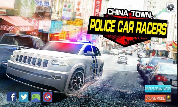 Китай-город: полицейская машина гонщиков андроид геймплей HD