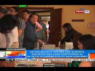 NTG: Ret. Gen. Almonte, ibinunyag ang ilang kontrobersyal na detalye habang siya ay nasa gobyerno