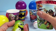 Balls Surprise Toy in Cups Hello Kitty Paw Patrol Disney Frozen Princess Elsa Ann SR Toys Collection