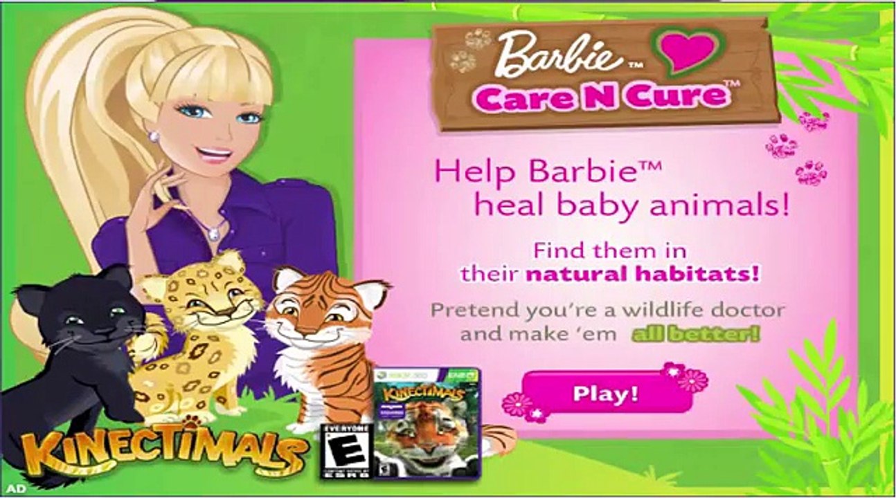Детские игры |Барби Забота и Лечение |Baby games |Barbie Care and Cure