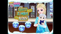 Disney Frozen Games - Princess Elsa Elsas Zombie Baby - Disney Frozen Baby videos games for kids