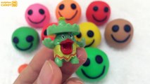 Learn Colors and Surprise Toys with Play Dough Smiley Face - Fun & Creative for Kids