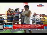 NTVL: Pacquiao, nakaalis na pa-Amerika para sa kanyang training