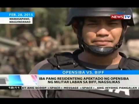 BT: Iba pang residenteng apektado ng opensiba ng militar laban sa BIFF, nagsilikas