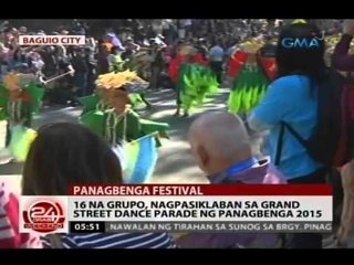 24 Oras: Grand Street Dance Parade ng Panagbenga 2015