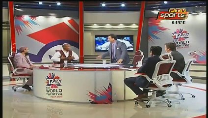 Brian Lara Dancing in Live Studio HD - Entertainment