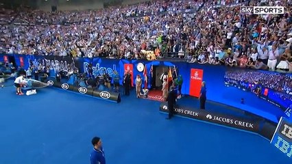 Federer beats Nadal in epic - Video -  Australian Open Final 2017