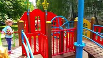 ДЕТСКАЯ ПЛОЩАДКА КОРАБЛЬ ВЛОГ НАСТЮШИК Играет на детской площадке VLOG Kids Playground Fun Play Plac