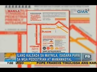 Roads near Manila's tourist spots closed to cars for tourism | Unang Hirit