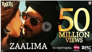 Zaalima Full HD Song of Raees Movie with Shah Rukh Khan & Mahira Khan Real Singers Arijit Singh & Harshdeep Kaur