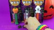 Halloween PEZ Candy Dispensers, Pumpkin, Smiley Skeleton Skull, Happy Spooky Ghost - HAPPY Halloween