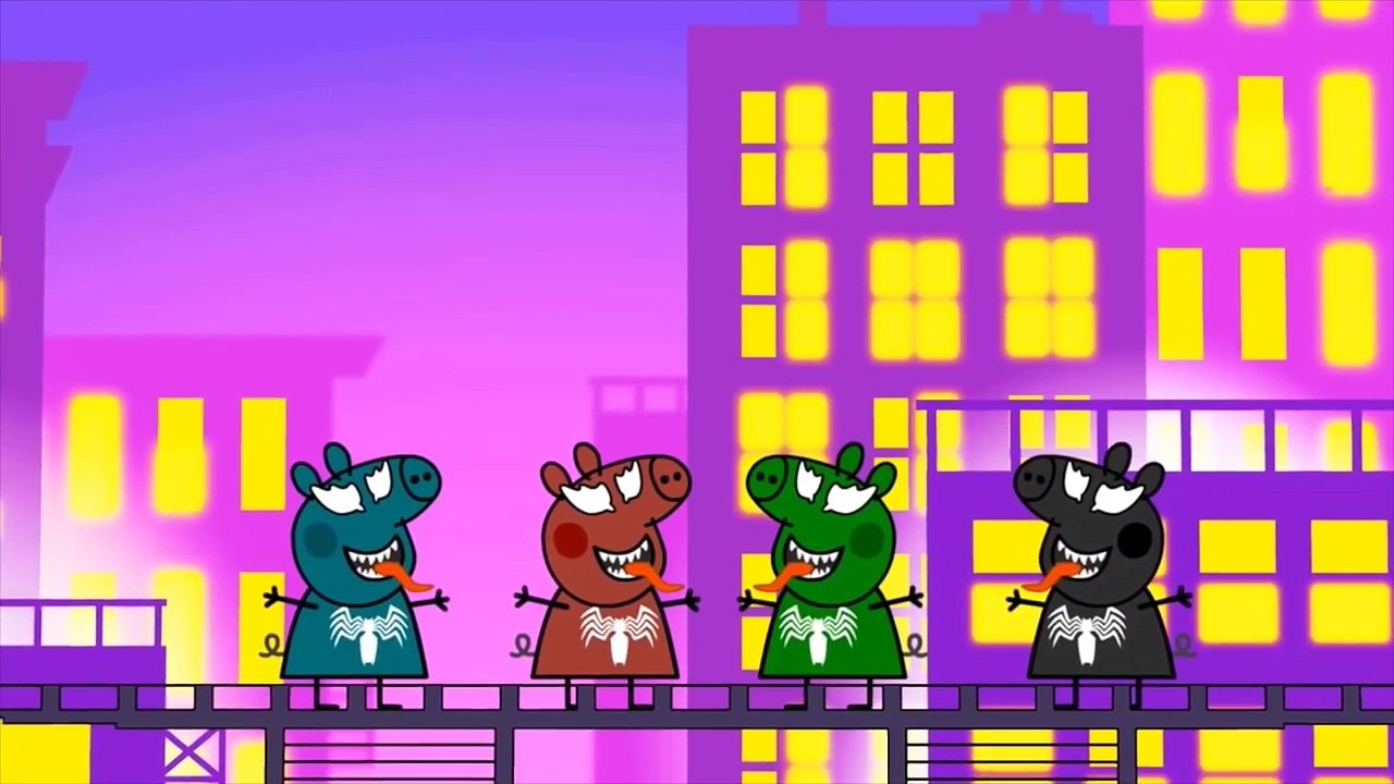 Five Little Pigs Bikers Jumping on the Bed / Nursery Rhymes Lyrics