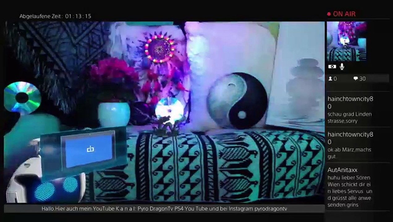 GER/PS4  Pyro DragonTv 5 Mottoshow Spiritmusik und LED ,Cd Show (29)