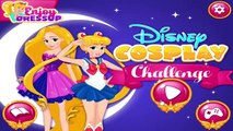 Disney Frozen Elsa & Ariel Anna Cinderella Belle Aurora Jasmine Rapunzel Dress Up Cosplay