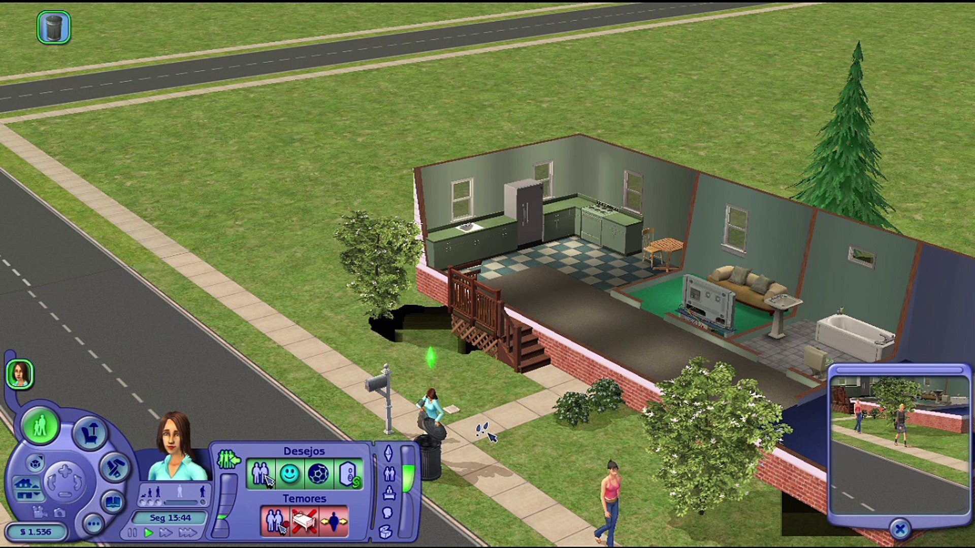 ⁣Evolução The Sims - Ações Básicas #2