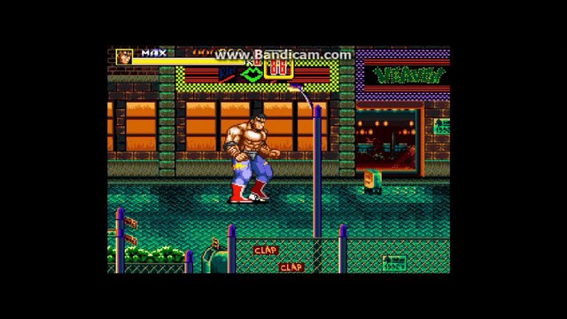 jogando street of rage 2 o melhor jogo de todos