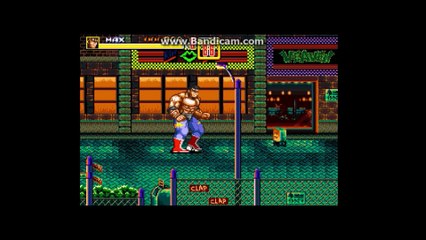 jogando street of rage 2 o melhor jogo de todos