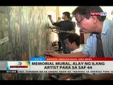 BT: Memorial mural, alay ng ilang artist para sa SAF 44