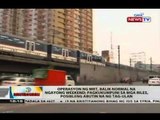 BT: Operasyon ng MRT, balik normal na ngayong weekend