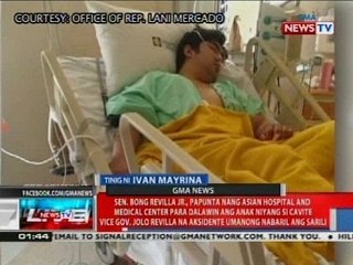 Sen. Bong Revilla Jr., nakaalis na ng Camp Crame patugnong Asian Hospital and Medical Center