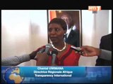 La directrice de Transparency International Chantal Uwimana visite le SNGRC