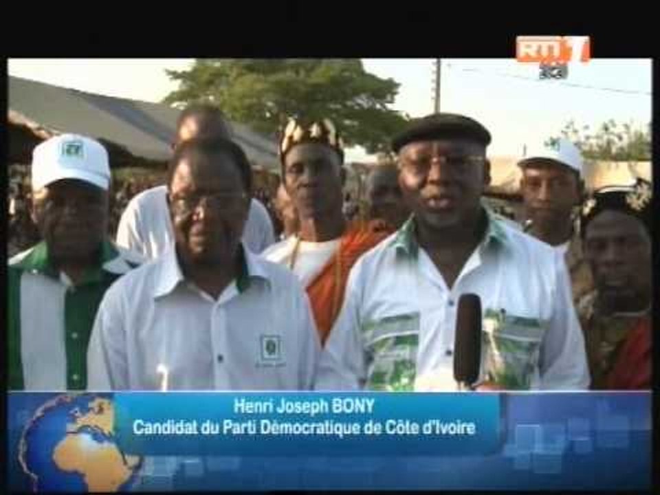 Régionales 2013: 8ème jour de campagne dans la région de l'Agneby