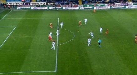 Umut Bulut Goal - Kayserispor	1-0	Fenerbahce 29.01.2017