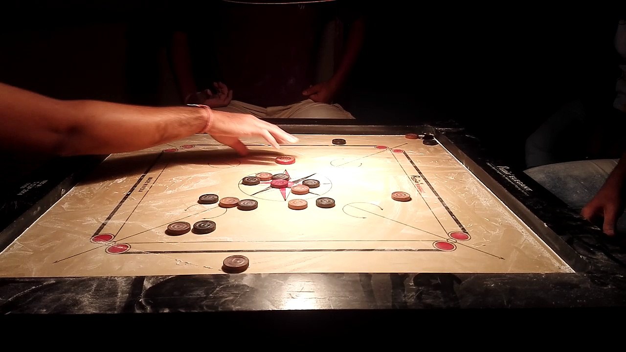full carrom tournament  match