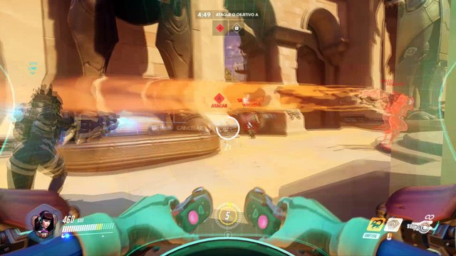 OVERWATCH D.VA GAMEPLAY comentado