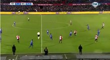 Nicolai Jörgensen Goal HD - Feyenoord 3-0 NEC Nijmegen 29.01.2017