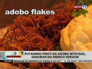 BT: Putaheng Pinoy na adobo with egg, ginawan ng French version