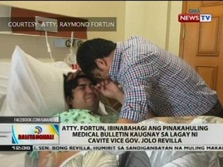 Sen. Bong Revilla, hindi na hihiling na makadalaw muli ngayong araw sa anak na si Jolo