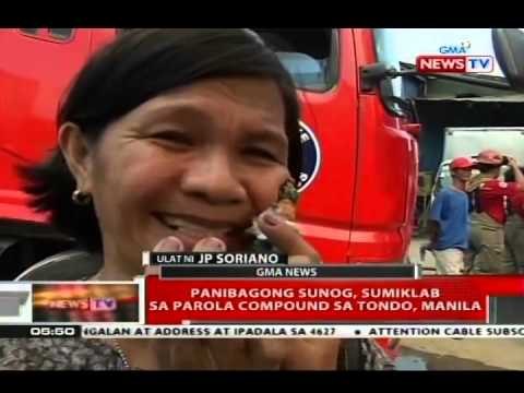 QRT: Panibagong sunog, sumiklab sa Parola Compound sa Tondo, Manila